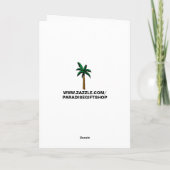 パンダベアの誕生日カード カード (裏面)