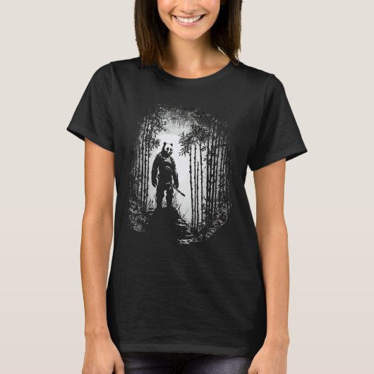 パンダベアアニマルアートパンダ1 Tシャツ (正面)