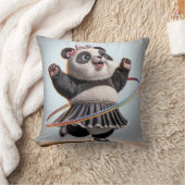 パンダベアウィズフラフープ クッション (ブランケット)