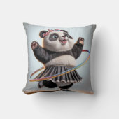 パンダベアウィズフラフープ クッション (正面)