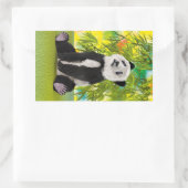 パンダベアキュブ 長方形シール (バッグ)