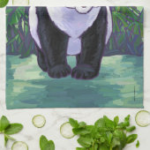 パンダベアギフト&アクセサリー キッチンタオル (折り畳み)