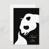 パンダベアサンキューカード サンキューカード (正面/裏面)