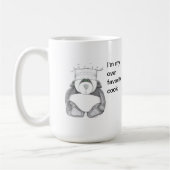 パンダベアシェフ写真 コーヒーマグカップ (左)