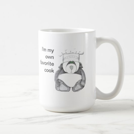 パンダベアシェフ写真 コーヒーマグカップ (右)