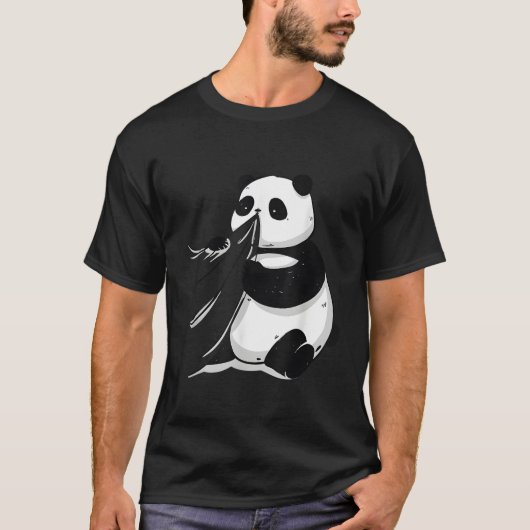 パンダベアジャイアントパンダ Tシャツ (正面)