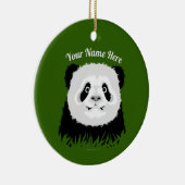 パンダベアセラミックオーナメント セラミックオーナメント (右)
