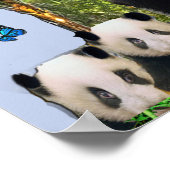 パンダベアデザイン ポスター (角)