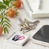 パンダベアバレンタインデー キーホルダー (側面)