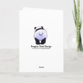 パンダベアパーティーセンター サンキューカード (裏面)