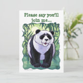 パンダベアパーティーセンター 招待状 (スタンド正面)