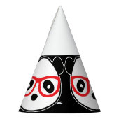 パンダベアパーティーハット – レオンパンダカートゥーンベア パーティーハット (左)