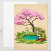 パンダベアメニュー|パンダ愛好者向け |イベント誕生日 メニュー (正面/裏面)