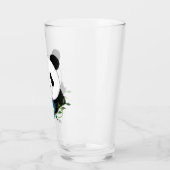 パンダベアロータスフラワーブルー タンブラーグラス (左)