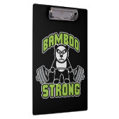 パンダベアーアニメ – Bamboo Strong - Deadlift クリップボード (右)