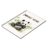 パンダベアーウィズ引用文 ノートブック (左側)