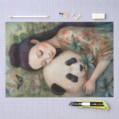 パンダベアーウォーター色 薄葉紙 (クラフト)