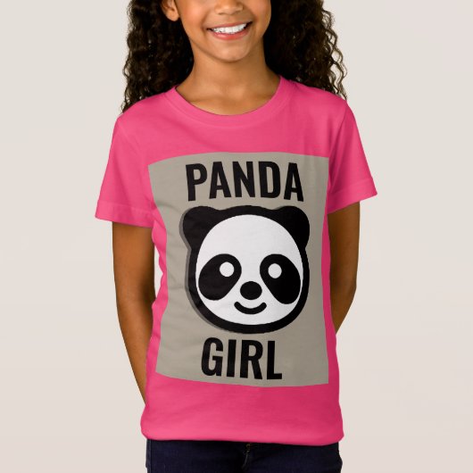 パンダベアーガールズTシャツ Tシャツ (正面)
