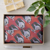 パンダベアークリスマスオンレッド 薄葉紙 (ギフト)