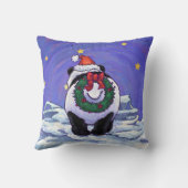 パンダベアークリスマス クッション (裏面)