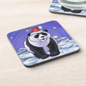 パンダベアークリスマス コースター (左側)