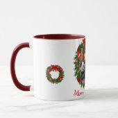 パンダベアークリスマス マグカップ (左)