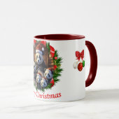 パンダベアークリスマス マグカップ (正面右)