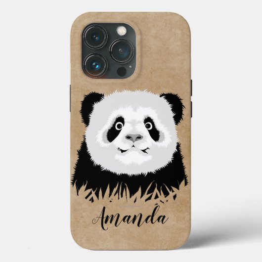 パンダベアーケースメイトiPhoneケース Case-Mate iPhoneケース (裏面)