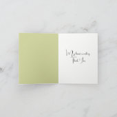 パンダベアーサンキュー カード (内部)