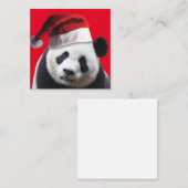 パンダベアーサンタクロース ノートカード (正面/裏面)