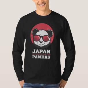 パンダベアージャパン王国引用文サングラスキュイアニ Tシャツ