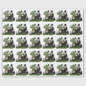 パンダベアーズ ラッピングペーパー (フラット)