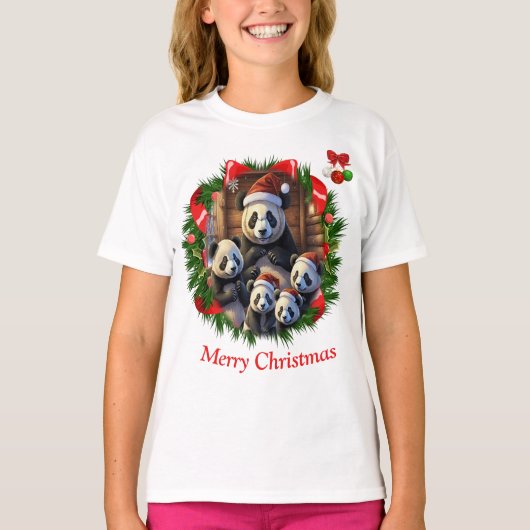 パンダベアーズ Tシャツ (正面)