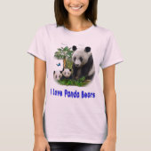 パンダベアーズ Tシャツ (正面)