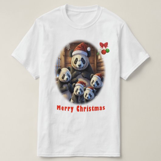 パンダベアーズ Tシャツ (デザイン正面)