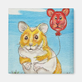 パンダベアーハムスターバルーンアート マグネット