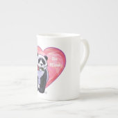 パンダベアーバレンタインデー ボーンチャイナマグカップ (正面右)