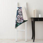 パンダベアーパープルフラワーズ自然愛好家 シェルパブランケット (インサイチュ)