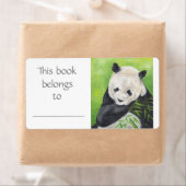 パンダベアーブックラベル ラベル (インサイチュ)