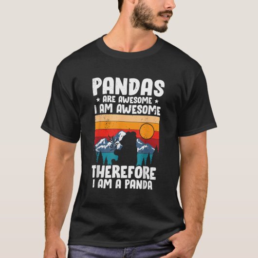 パンダベアー用パンダ Tシャツ (正面)