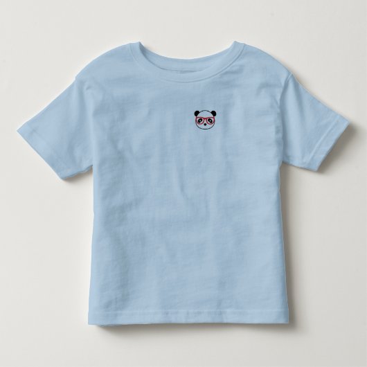 パンダベア乳児愛らしい嘆かわしいレオン トドラーTシャツ (正面)