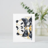 パンダベア勉強F – 水彩画 シーズンカード (スタンド正面)