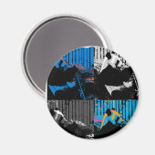 パンダベア数々のパネモダンルデザイン マグネット (正面/裏面)