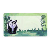 パンダベア文房具 ラベル (正面)