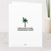 パンダベア特大誕生日カード カード (裏面)