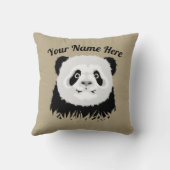 パンダベア装飾用クッション クッション (裏面)