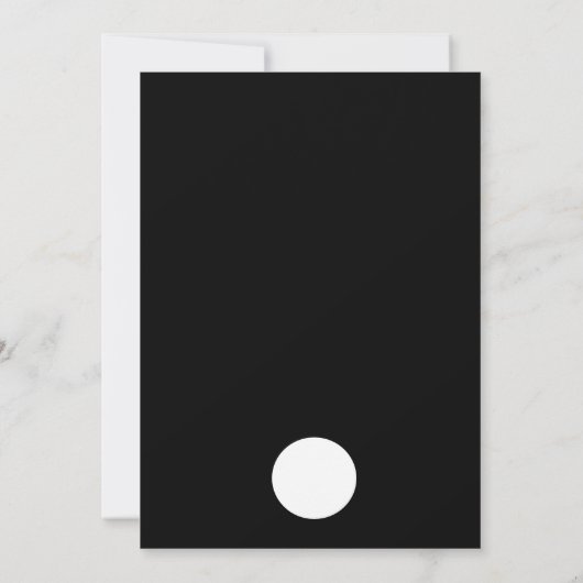 パンダベア誕生日 招待状 (裏面)