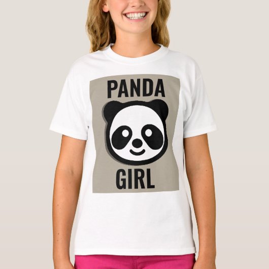 パンダベア ガール Tシャツ (正面)