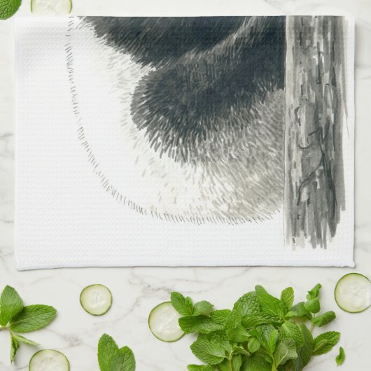 パンダベア キッチンタオル (折り畳み)