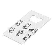 パンダベア クレジットカード栓抜き (裏面アングル)